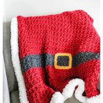 Santa’s Blanket Free Crochet Pattern
